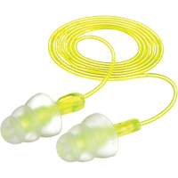 E-A-R Tri-Flange Reusable Earplugs, Corded, Bulk - Polybag, 26 dB NRR, One-Size D. Morneault & Fils