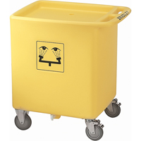 On-Site&reg; Eyewash Waste Cart D. Morneault & Fils
