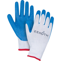 Gants enduits tricot&eacute; sans couture en caoutchouc naturel, 9/Grand, R&ecirc;vetement Latex de caoutchouc, Calibre 10, Enveloppe en Polyester/Coton D. Morneault & Fils