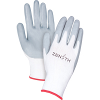 Lightweight Breathable Coated Gloves, 7/Small, Foam Nitrile Coating, 13 Gauge, Polyester Shell D. Morneault & Fils