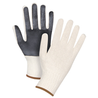 Palm-Coated String Knit Gloves, Poly/Cotton, Single Sided, 7 Gauge, Large D. Morneault & Fils