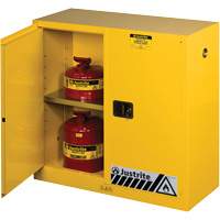 Armoires Sure-Grip EX pour produits inflammables, 30 gal., 2 Porte(s), 43" La x 44" h x 18" p D. Morneault & Fils