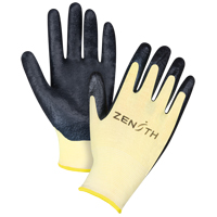 Gants r&eacute;sistants &agrave; la coupe avec prise sup&eacute;rieure, Taille 2T-Grand/11, Calibre 13, Rev&ecirc;tement Mousse de nitrile, Enveloppe en Aramide, ANSI/ISEA 105 niveau 3/EN 388 niveau 5 D. Morneault & Fils