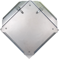 Porte-plaques, Aluminium D. Morneault & Fils