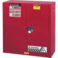 Sure-Grip&reg; EX Combustibles Safety Cabinet for Paint and Ink, 40 gal., 3 Shelves D. Morneault & Fils