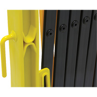 Xpandit Barricade, 36" H x 11.5' L, Black/Yellow D. Morneault & Fils