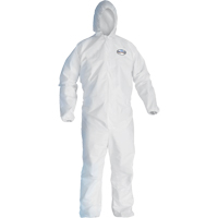 Kleenguard A40 Coveralls, Medium, White, Microporous D. Morneault & Fils