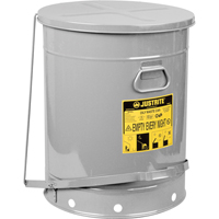 Contenants pour d&eacute;chets huileux, Homologu&eacute; FM/List&eacute; UL, 21 gal. US, Argent D. Morneault & Fils