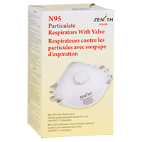 Particulate Respirators, N95, NIOSH Certified, Medium/Large D. Morneault & Fils