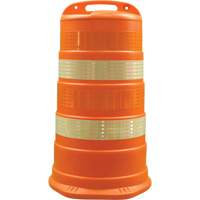 Trailboss Channelizer Drums, 41.27" High, Orange D. Morneault & Fils