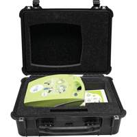 Grande mallette de transport Pelican pour DEA, Zoll AED Plus Pour, Non m&eacute;dical D. Morneault & Fils