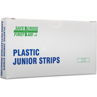 Junior Strips Bandages, Rectangular/Square, 18", Plastic, Sterile D. Morneault & Fils
