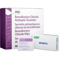 Benzalkonium Chloride Wipes, Towelette, Antiseptic D. Morneault & Fils