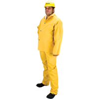 RZ600 Flame Resistant Rain Suit, Large, Yellow D. Morneault & Fils