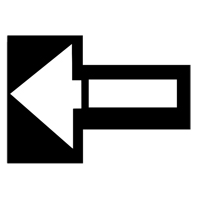 Parking Lot Stencils, English, 12" x 37" D. Morneault & Fils