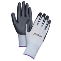 Lightweight Breathable Coated Gloves, 6/X-Small, Foam Nitrile Coating, 13 Gauge, Polyester Shell D. Morneault & Fils