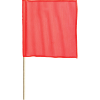 Traffic Safety Flags, Mesh, With Handle D. Morneault & Fils