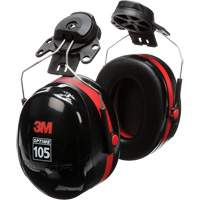 Peltor Optime 105 Series Earmuffs, Cap Mount, 27 NRR dB D. Morneault & Fils