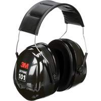 Peltor Optime 101 Series Earmuffs, Headband, 27 NRR dB D. Morneault & Fils