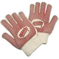 Gants r&eacute;versibles en tissu &eacute;ponge Red Brick, Coton, Deux c&ocirc;t&eacute;s, Calibre 10, Grand D. Morneault & Fils