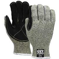Hero Cut Resistant Gloves, Size Small/7, 7 Gauge, HDPE/Kevlar&reg;/Stainless Steel Shell, ANSI/ISEA 105 Level 4 D. Morneault & Fils