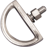 Boulon d'ancrage permanents en D de Miller, Boulonn&eacute;/Anneau en D, Usage Permanent D. Morneault & Fils