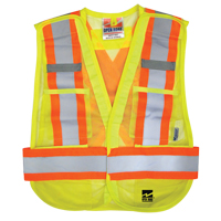 Open Road&reg; Tear Away Vest , High Visibility Lime-Yellow, Polyester D. Morneault & Fils
