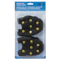 Heavy-Duty Anti-Slip Ice Cleats, Steel, Stud Traction, Large D. Morneault & Fils