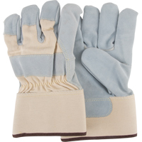 Gants en cuir r&eacute;sistants &agrave; la coupe, Taille Grand/9, Calibre 10, Enveloppe en PEHP, ASTM ANSI niveau A6/EN 388 niveau F D. Morneault & Fils