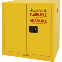 Flammable Storage Cabinet, 22 gal., 2 Door, 35" W x 35" H x 22" D D. Morneault & Fils