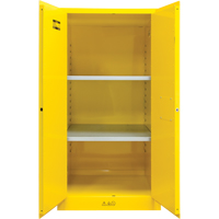 Armoire pour produits inflammables, 60 gal., 2 Porte(s), 34" La x 65" h x 34" p D. Morneault & Fils
