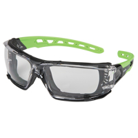 Z2500 Series Safety Glasses with Foam Gasket, Clear Lens, Anti-Scratch, ANSI Z87+/Meets/Exceeds CSA Z94.3 D. Morneault & Fils