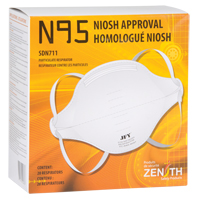 Particulate Respirator, N95, NIOSH Certified, Medium/Large D. Morneault & Fils