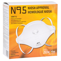 Particulate Respirator, N95, NIOSH Certified, Medium/Large D. Morneault & Fils