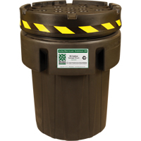Baril de r&eacute;cup&eacute;ration Ultra-Recycled Overpack, 95 gal., Stationnaire D. Morneault & Fils