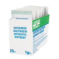 First Aid Bacitracin Zinc Topical Treatment, Cream, Class 1 D. Morneault & Fils