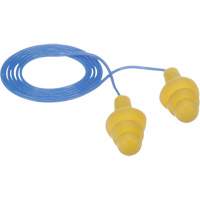 E-A-R Ultrafit Premolded Earplugs, Corded, Bulk - Polybag, 25 dB NRR, One-Size D. Morneault & Fils