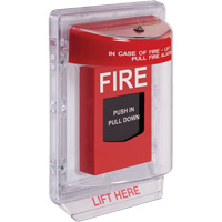 Fire Alarm Covers - Stopper&reg; II Indoor Alarm Covers, Flush D. Morneault & Fils