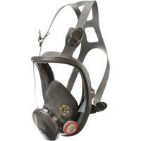 Respirateur r&eacute;utilisable &agrave; masque complet s&eacute;rie 6000, &eacute;lastom&egrave;re/Silicone/Thermoplastique, Moyen D. Morneault & Fils