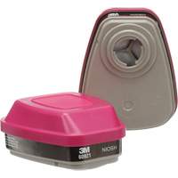 Cartouches pour respirateur s&eacute;rie 6000, Cartouche gaz/vapeur, Vapeurs organiques/P100 D. Morneault & Fils