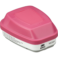 6000 Series Respirator Cartridges, Gas/Vapour Cartridge, Acid Gas/P100 D. Morneault & Fils