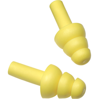 E-A-R Ultrafit Premolded Earplugs, Uncorded, Bulk - Polybag, 25 dB NRR, One-Size D. Morneault & Fils