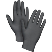 Medical Grade Disposable Gloves, X-Large, Nitrile, 6-mil, Powder-Free, Black, Class 2 D. Morneault & Fils