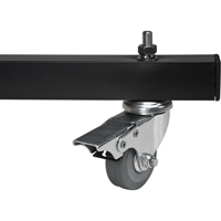 roulettes en option pour &eacute;crans modulaire ajustable pour le soudage COMBOframe D. Morneault & Fils