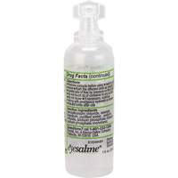 Bouteilles de solution saline pour douche oculaire, Bouteille Plein, 1 oz D. Morneault & Fils
