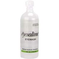 Bouteilles de solution saline pour douche oculaire, Bouteille Plein, 4 oz D. Morneault & Fils