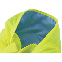 Chill-Its&reg; 6710CT Cooling Triangle Hats, High Visibility Lime-Yellow D. Morneault & Fils