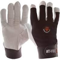 Anti-Vibration Air Glove&reg;, Size Medium, Pearl Leather Palm D. Morneault & Fils