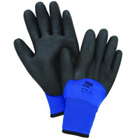 Gants North Northflex Cold Grip, 8/Moyen, R&ecirc;vetement PVC, Calibre 15, Enveloppe en Nylon D. Morneault & Fils