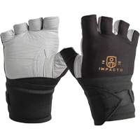 Anti-Vibration Gloves- Left, Size Small, Grain Leather Palm D. Morneault & Fils